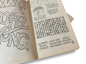 Donkey Kong Strikes Again! Activity Book Nintendo Books Pac-Mania Joke Mario NES