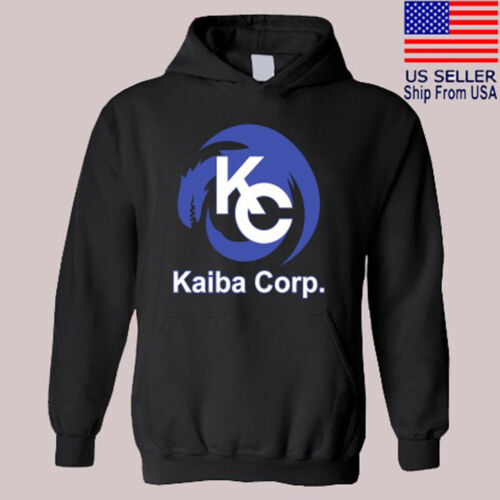 Kaiba Corporation Yu Gi Oh Card Anime Męska czarna bluza z kapturem Bluza Rozmiar S-3XL - Zdjęcie 1 z 1