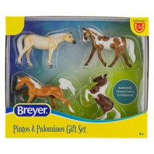 Breyer Stablemates Pintos and Palominos 6226 horse horses pinto palomino 1:32