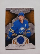 2021-22 UD Artifacts NHL Remnants Jersey #NR-JE Jack Eichel Buffalo Sabres🏒🏒💥