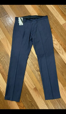 Oodji Mens Dress Pants USA Size 33 Slim Fit
