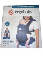 Ergobaby Omni 360 All Carry Positions Unisex Raven Blue Baby CarrierBCS360PRAVEN
