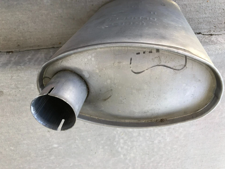 Silenciador NOS 1966 1967 1968 Pontiac Catalina Executive Bonneville GP RH 9784160 - Imagem 4 de 4