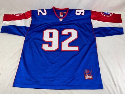 5Bac #92 New York Football Jersey XL New York Giants Team Colors Stitched Letter