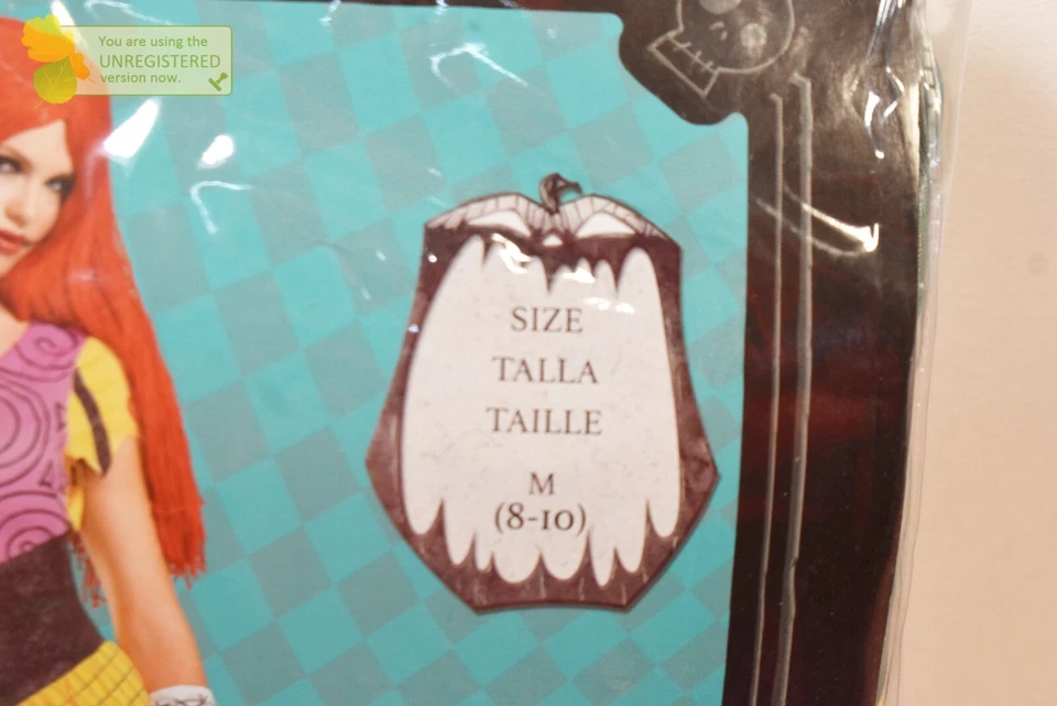 Halloween Adult Deluxe Sally Nightmare Before Christmas Costume Medium (8-10)* - Image 4 of 4