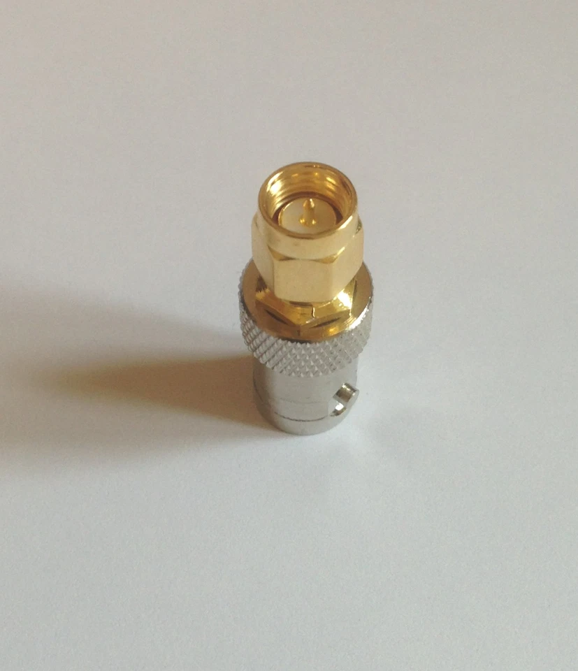 SMA Male to BNC Female Adaptor for TYT MD-380 Yaesu VX-2 VX-5 Icom R5 R2 Scanner - Image 3 of 4