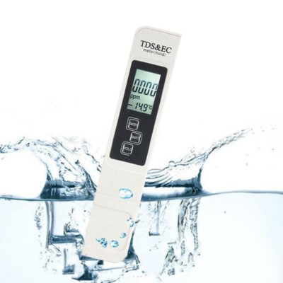 3 in 1 TDS EC PPM Multifunktionales Wasserqualität Messgerät Tester Stift LCD Display