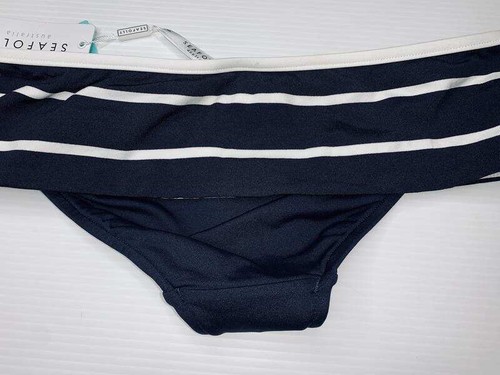 SEAFOLLY NEW WITH TAGS LADIES CASTAWAY SKIRTED HIPSTER BIKINI PANTS 8 - Picture 3 of 6