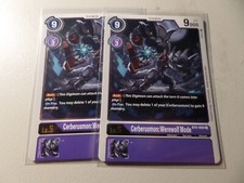 Digimon Cerberusmon: Werewolf Mode *BT4-086 - English* X2