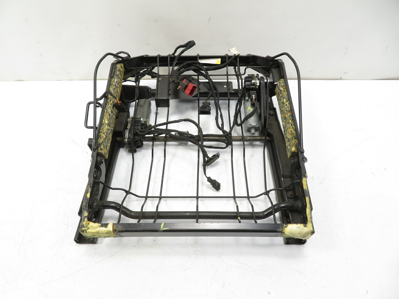 04 Lamborghini Gallardo Seat Track Rail w/ Motors & Wiring, Left