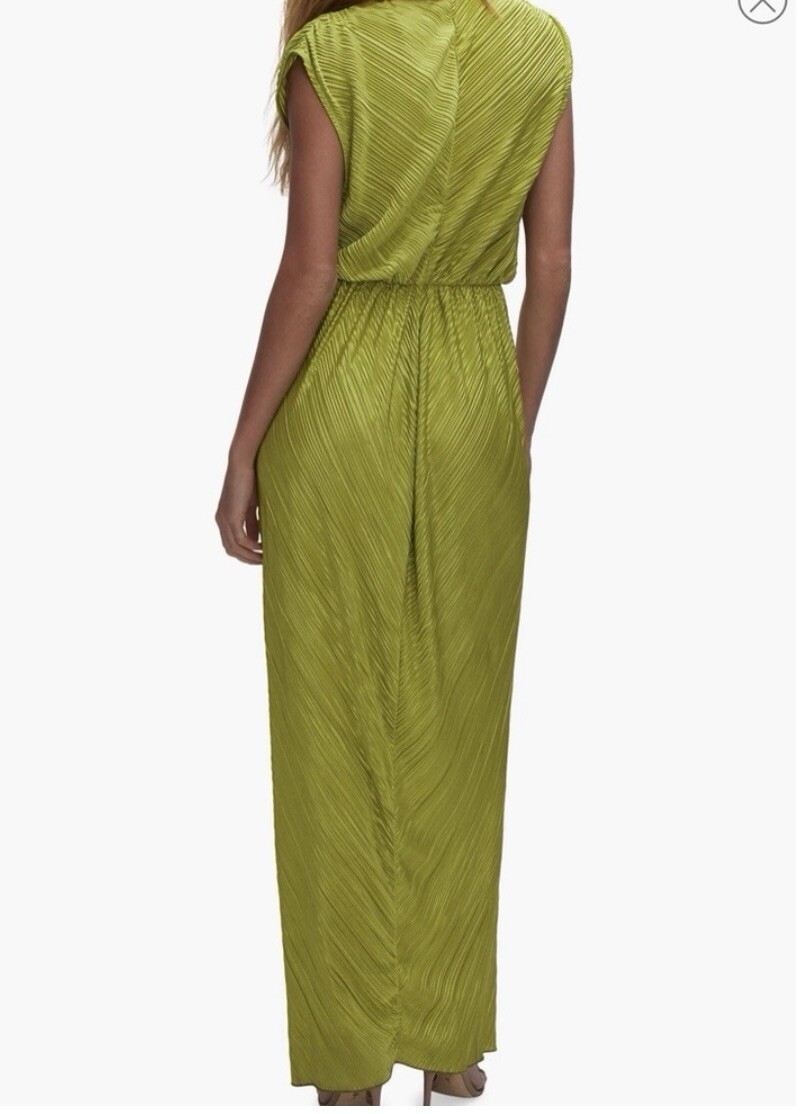 always fits pliss maxi dress Good American - Always Fits Plisse Maxi Dress