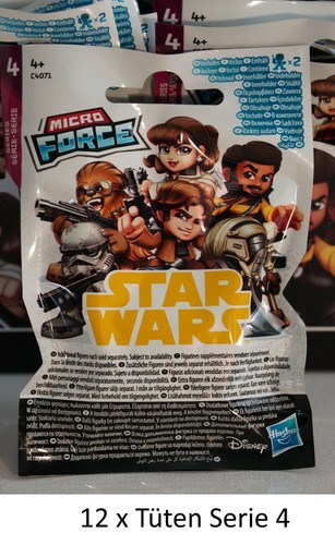 - Star Wars Micro Force-Hasbro-Auswahl: Serie 4 Blind Bags Tüten Display/Karton - Picture 9 of 9