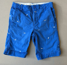 Gap Kids Shark Embroidered Shorts 10 Regular