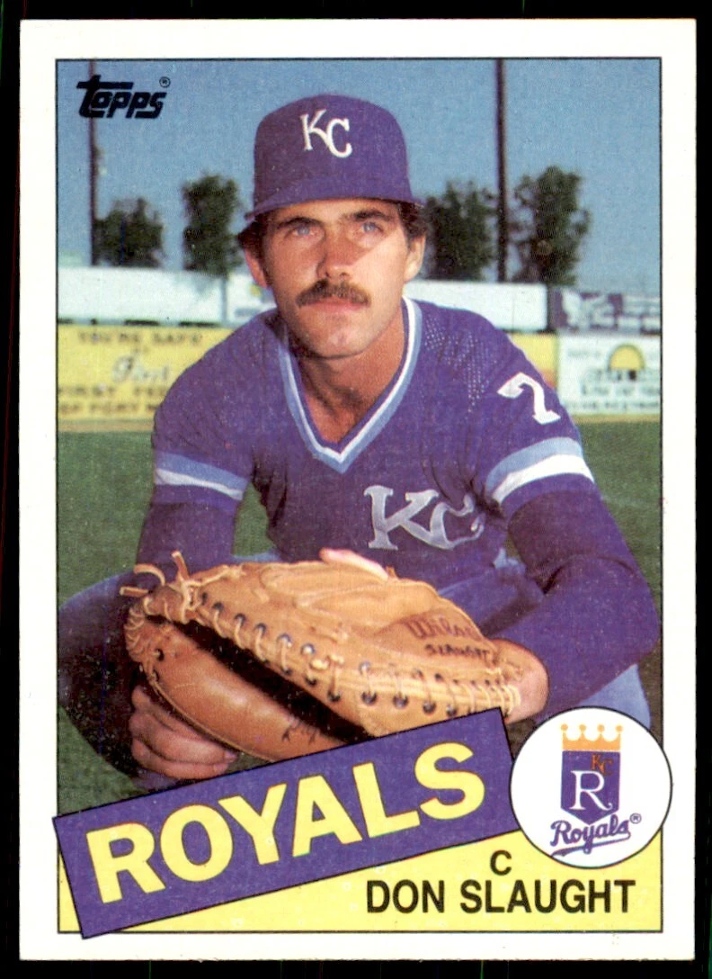 Don Slaught trading card
