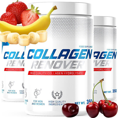 COLLAGEN RENOVER 350G 70 Portionen Hochwertiges Kollagenpulver für Haut, Gelenke
