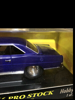 1966 Pro Stock Nova Dark Blue 1:18 Ertl American Muscle 33134 | eBay