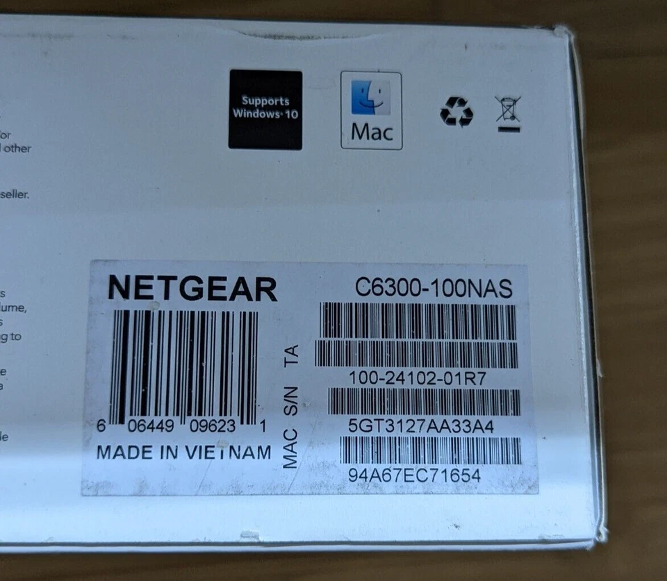 NETGEAR C6300-100NAS AC1750 (16x4) DOCSIS 3.0 WiFi Cable Modem - Image 2 of 4