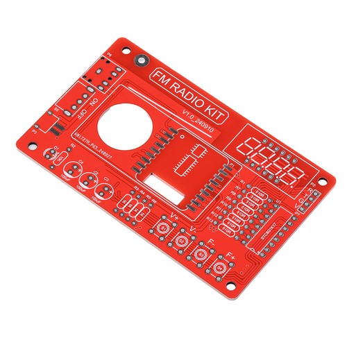 Hágalo usted mismo Digital RDA5807 Radio FM Electrónica 87-108 MHz Hágalo usted mismo Kit de práctica de soldadura - Imagen 21 de 24