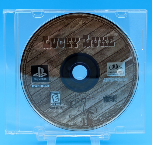 Lucky Luke (Sony PlayStation 1, 1998) Disc Only - Tested & Working - Picture 3 of 4