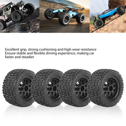 RC Wheels and Tires Small 1/14 Scale Off-Road RC Tires Wheels for 1:14 1:16 1:18 - Picture 4 of 24