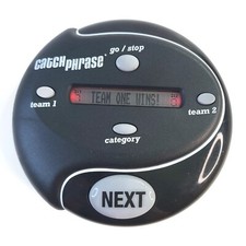 [SEE VIDEO] Hasbro Catch Phrase 2016 Team Handheld Electronic Game Black B7389