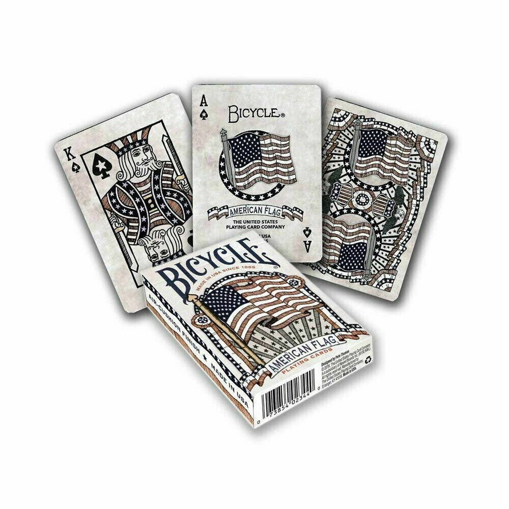 Bicycle American Flag Deck Patriotic Independence Day
