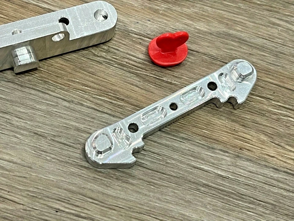 Arrma 1/7 Mojave 6s BXL Aluminio Brazo de Suspensión Delantero y Trasero Montaje Plateado Foto 3 de 3