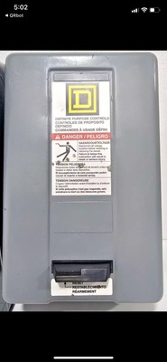 Démarreur Moteur Magnétique Square D 8911DPSG13V02 – 110-120V 50/60 Hz – Neuf Boîte Ouverte