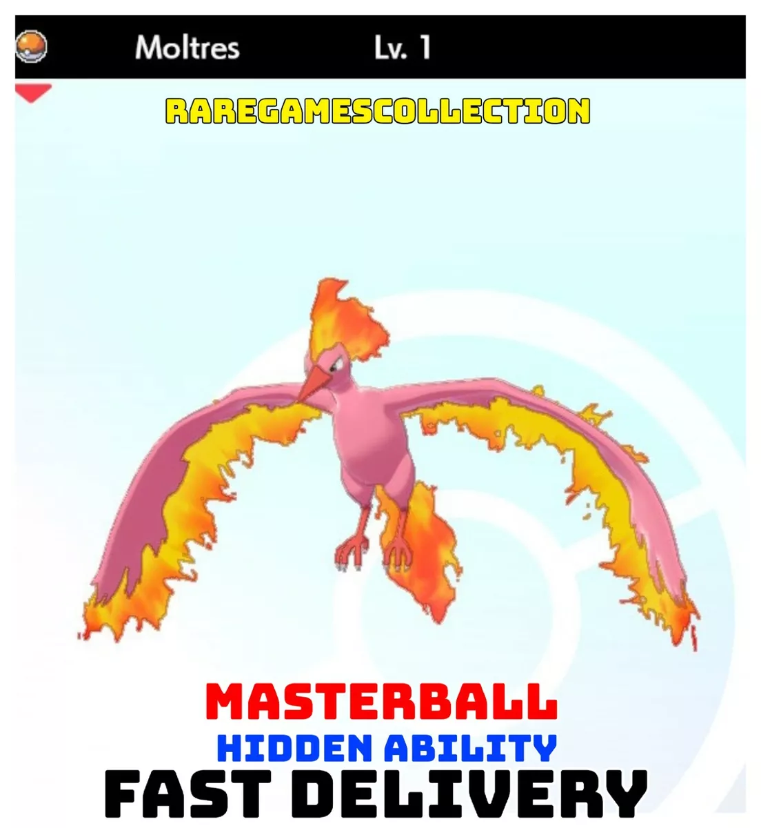 Pokemon Shiny Moltres 1