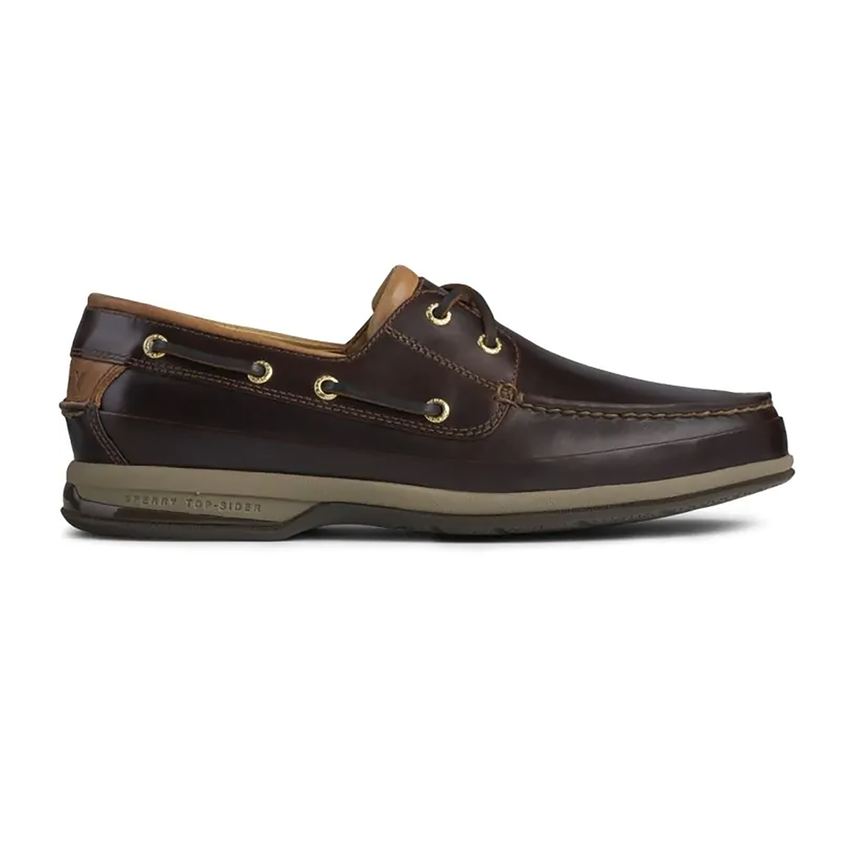 Sperry Men's Gold Cup Amaretto Leather Boat Shoes 0579052
