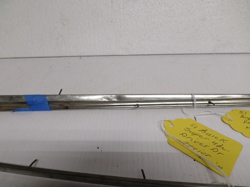 Buick Super 1951 4 puertas interior panel puerta moldura Foto 2 de 3