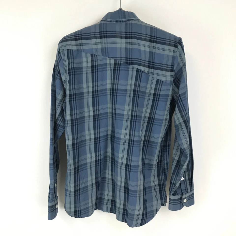 Volcom Button Up Shirt Men's Small Classic Fit Plaid Long Sleeve Casual Cotton - Image 4 of 4