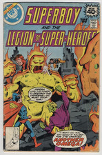 1979 DC Comics 251 Superboy And The Legion Of Super-Heroes Whitman Logo Edition