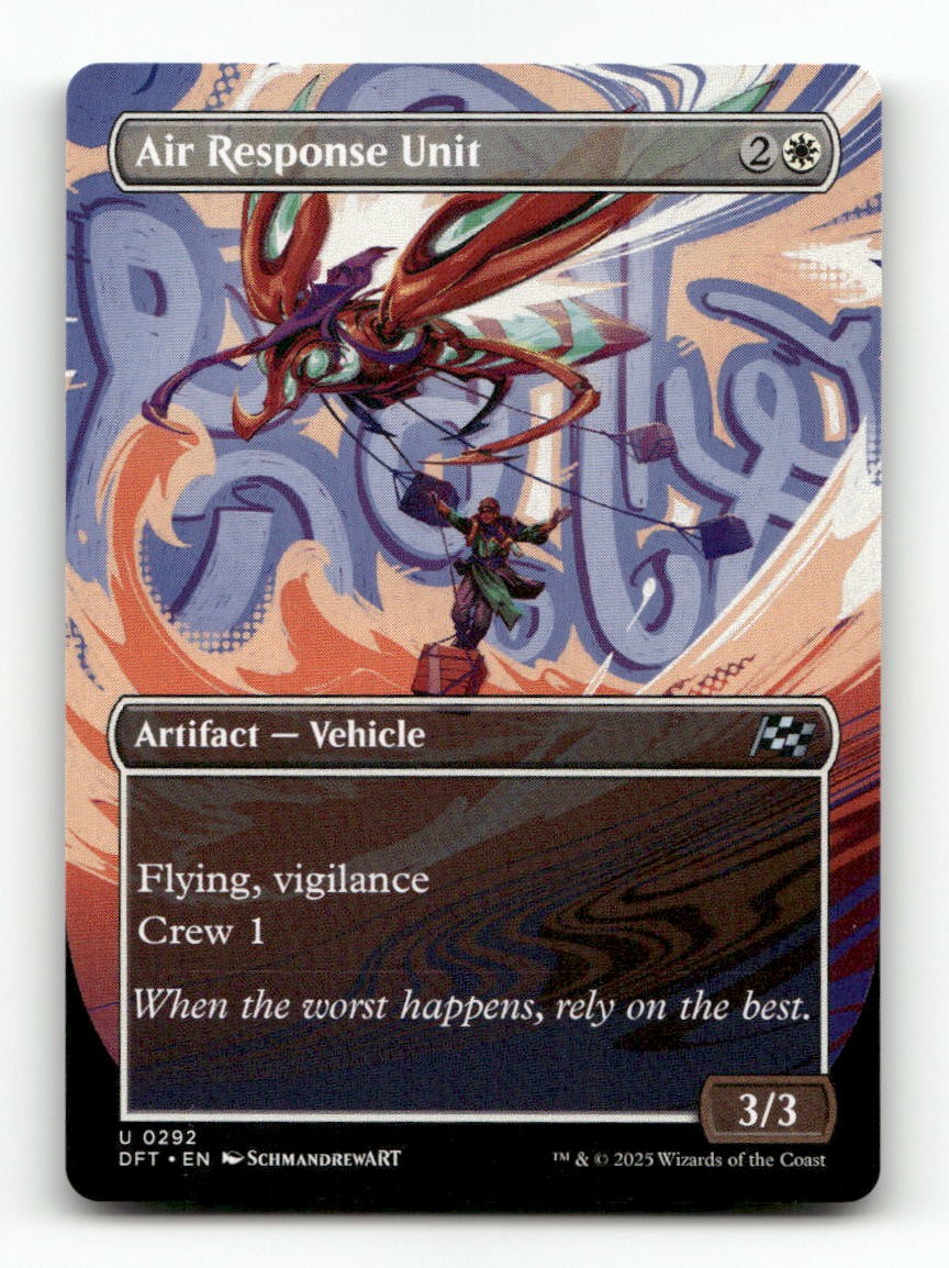 Air Response Unit (Borderless) 292 Uncommon Aetherdrift MTG NM