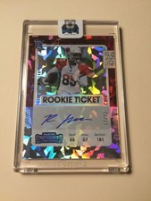 2021 Contenders Rondale Moore Cracked Ice Variation Rookie Ticket Auto # 17/21