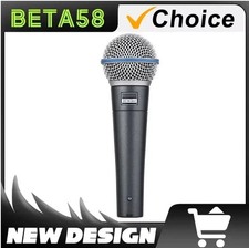 Shure Beta 58A Supercardioid Dynamic Vocal Microphone