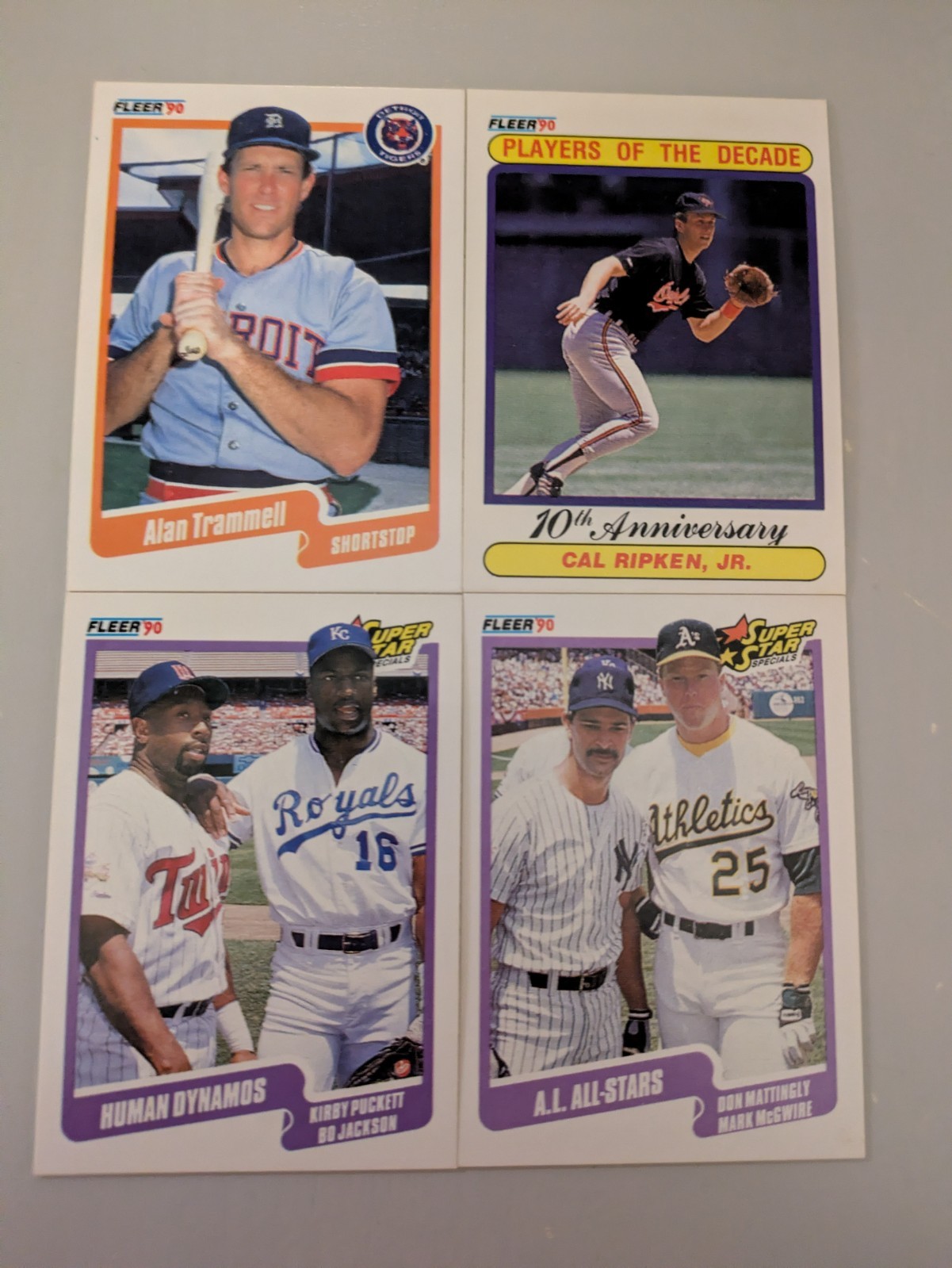 1990 Fleer Baseball Cards #441-660 Choose Your Cards