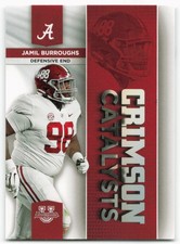 2023 Jamil Burroughs Bowman University Alabama Crimson Tide Crimson Catalysts