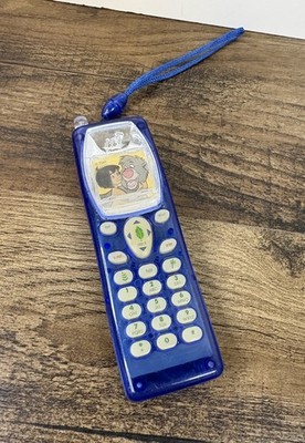 Vintage Disney The Jungle Book Talking Toy Cell Phone Working Sound