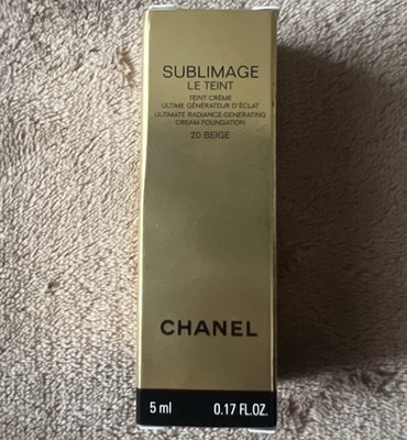 Chanel Sublimage Le Teint Ultimate Radiance Generating Cream Foundation 5ml Neu 