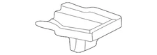 Genuine Honda Battery Tray 60630-SR3-010ZZ