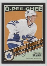 2019 Upper Deck O-Pee-Chee Update Marquee Rookies Retro Black Rasmus Sandin 15ok