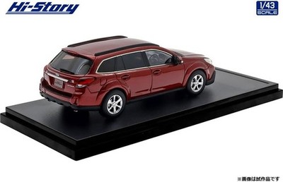 Hi Story 1/43 SUBARU LEGACY OUTBACK 2.5i EyeSight (2012) Red Pearl