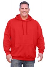 KingSize Men's Big & Tall Fleece Pullover Hoodie