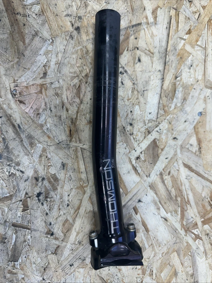 Tija de sillín retroceso Thomson Elite SP-E102-SB 27,2 mm x 250 mm negra MTB Road XC Foto 2 de 4