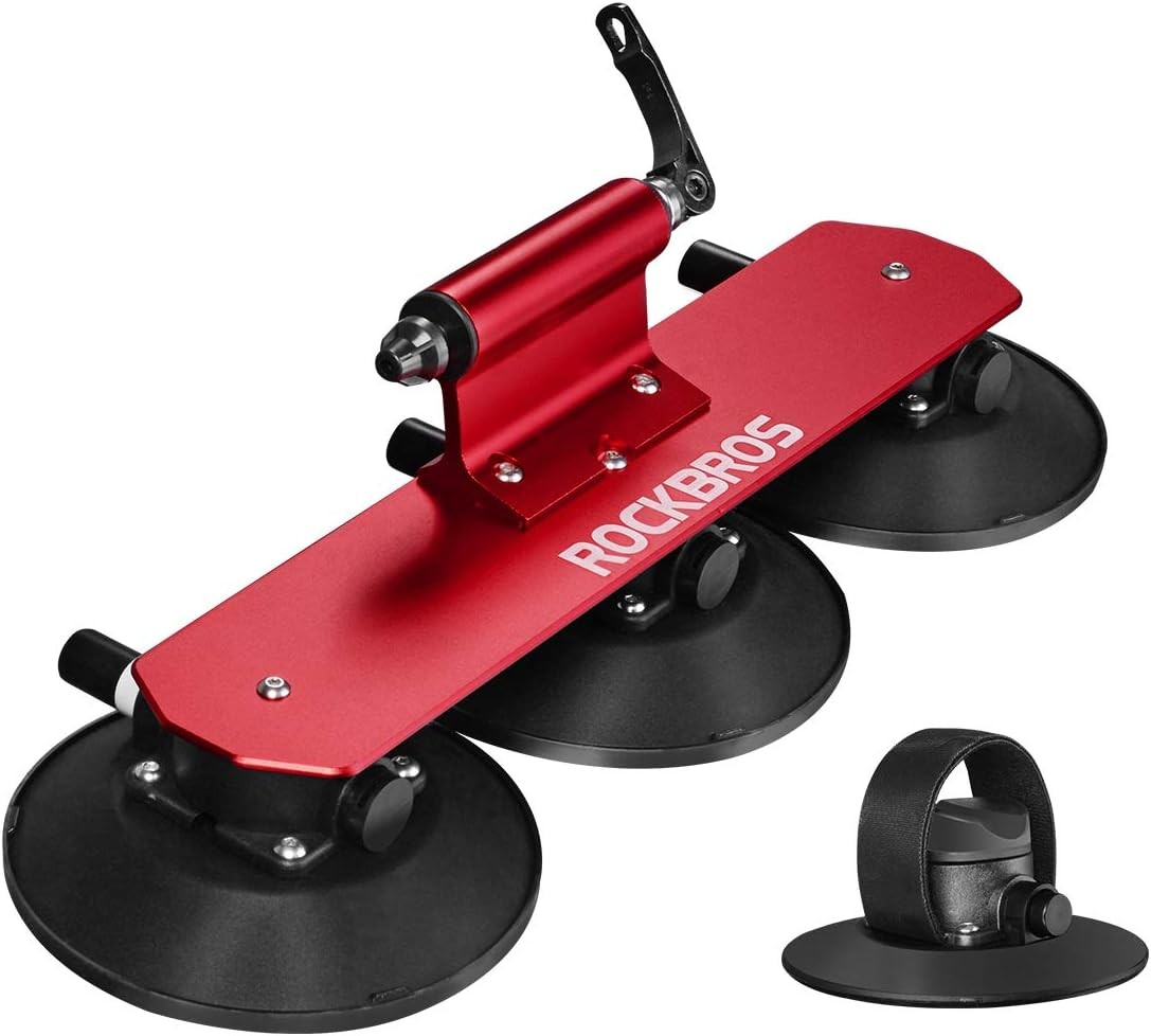 (New) ROCKBROS Suction Bike Rack for Car Roof Suction Cup Bicycle Carrier Quick 1 Bike (109.99 USD)