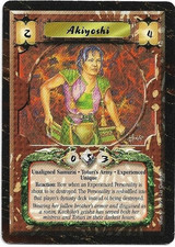 L5R: *AKIYOSHI (EXP)* - Time of the Void - Legend of the Five Rings CCG