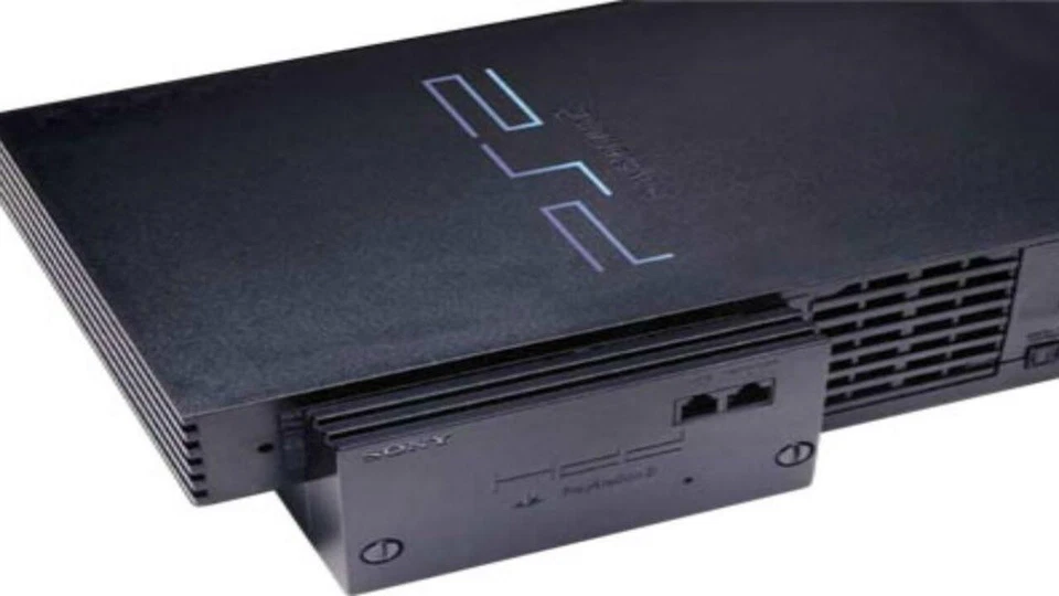 Adaptador de red HDD Sony PlayStation 2 PS2 2X para juegos en línea Foto 3 de 4