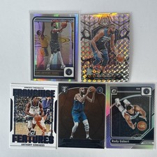 numbered Timberwolves insert Lot-Edwards Gobert KAT /199 Mosaic Optic NBA Hoops