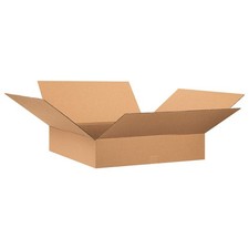 GRAINGER APPROVED 493T56 PK 10 Shipping Box,28x28x6 in 493T56